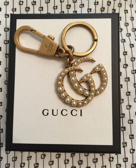 gucci car keychain|gucci keychains for women.